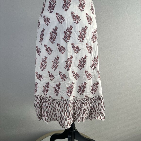 Chaudry KC Boho Sundress Size Medium Sequin Sleeveless Knee Length Gypsy Hippie - Picture 3 of 14
